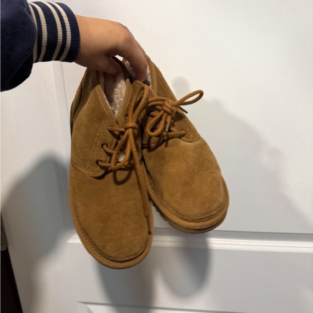 UGG Neumel boots in chestnut suede - Picture 2 of 5